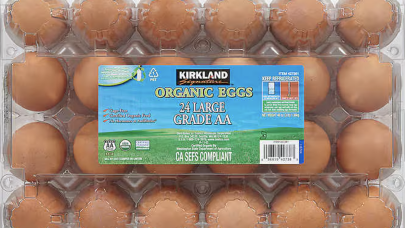 gluten free products at Costco: Kirkland Signature eggs